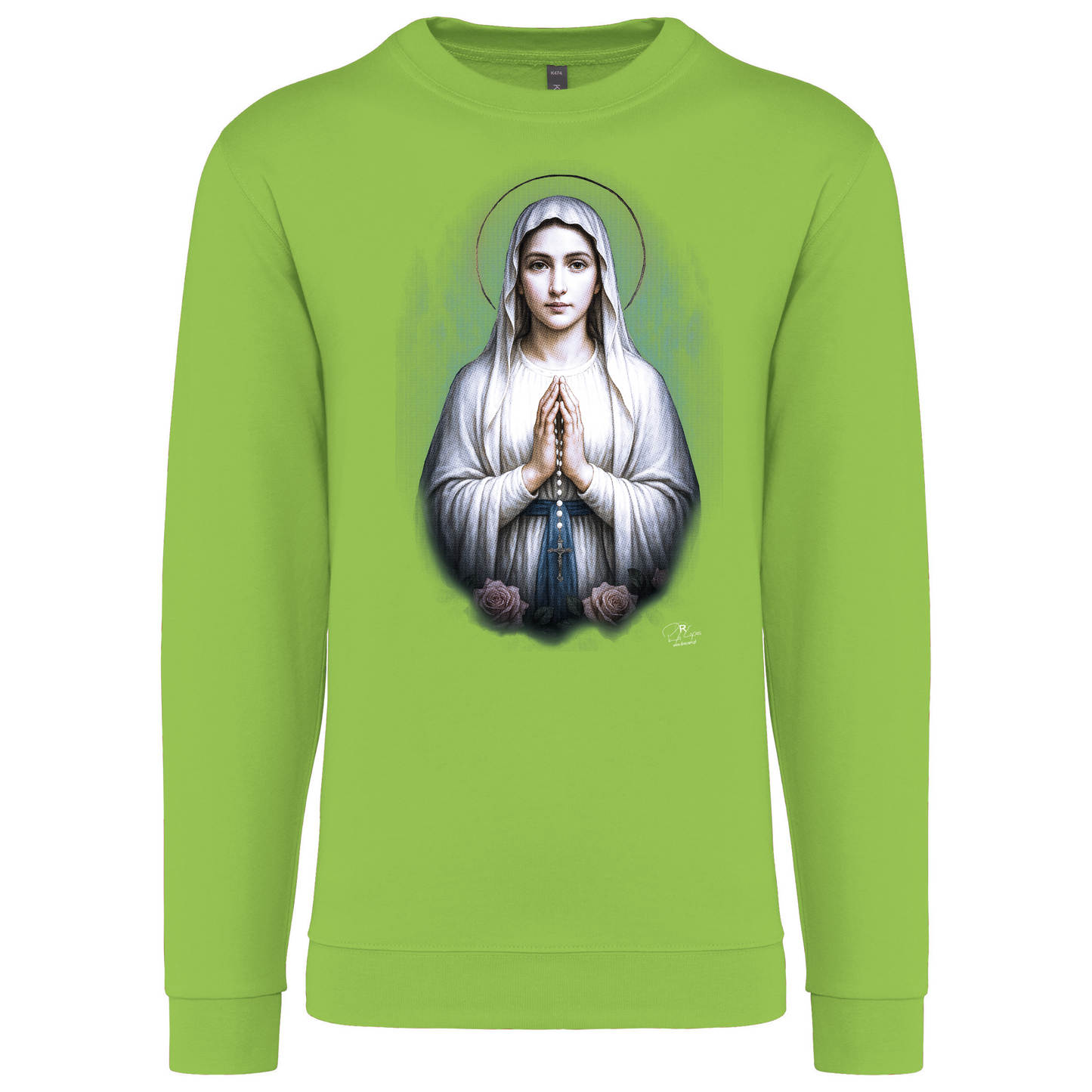 Sweatshirt Kariban sem Capuz Virgem