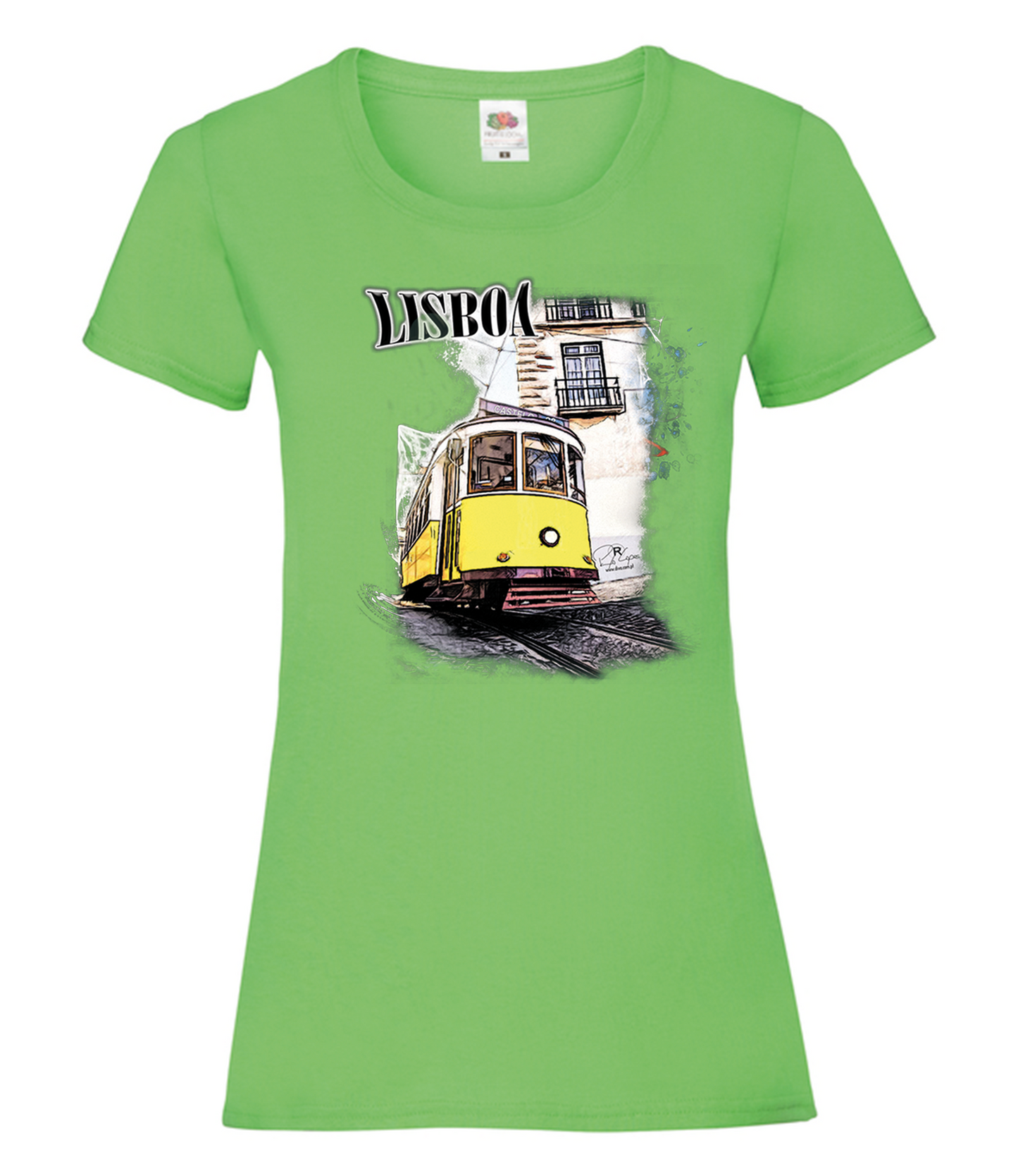 T-shirt Senhora Crazy Tram