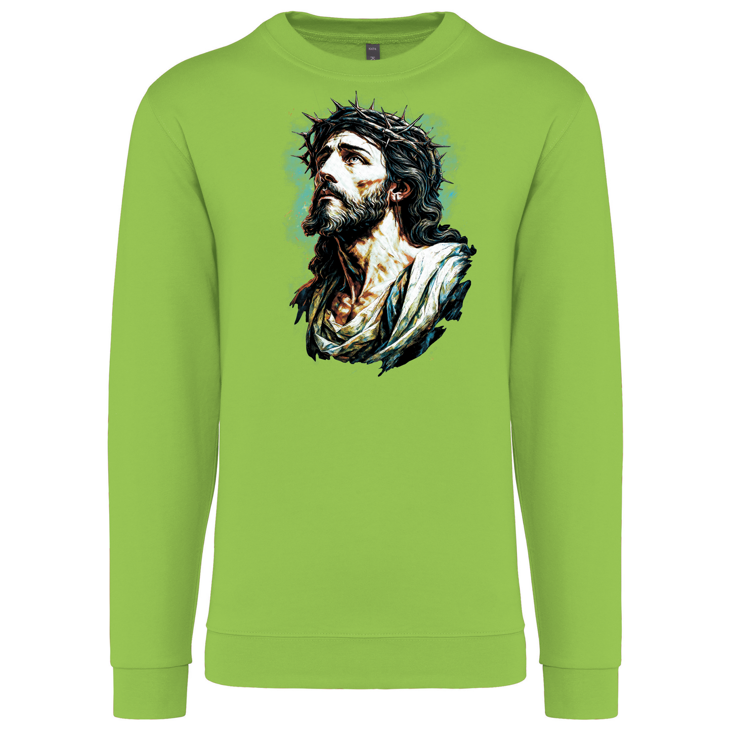 Sweatshirt Kariban sem Capuz Jesus Cristo