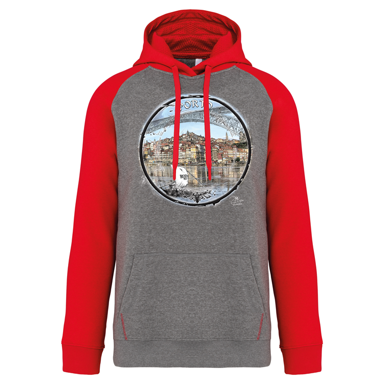 Sweatshirt com capuz Selo Ribeira