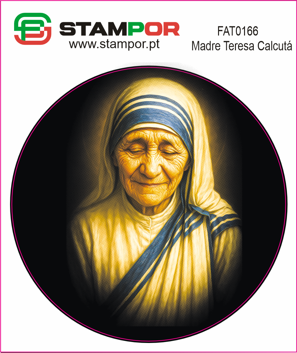 Sticker Madre Teresa de Calcutá