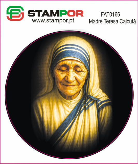 Sticker Madre Teresa de Calcutá