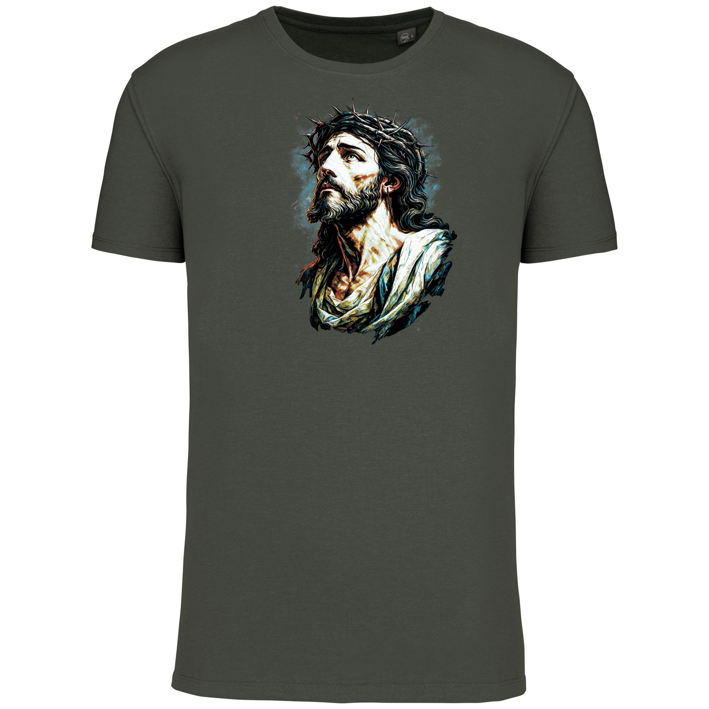 T-Shirt Algodão Biológico Jesus Cristo