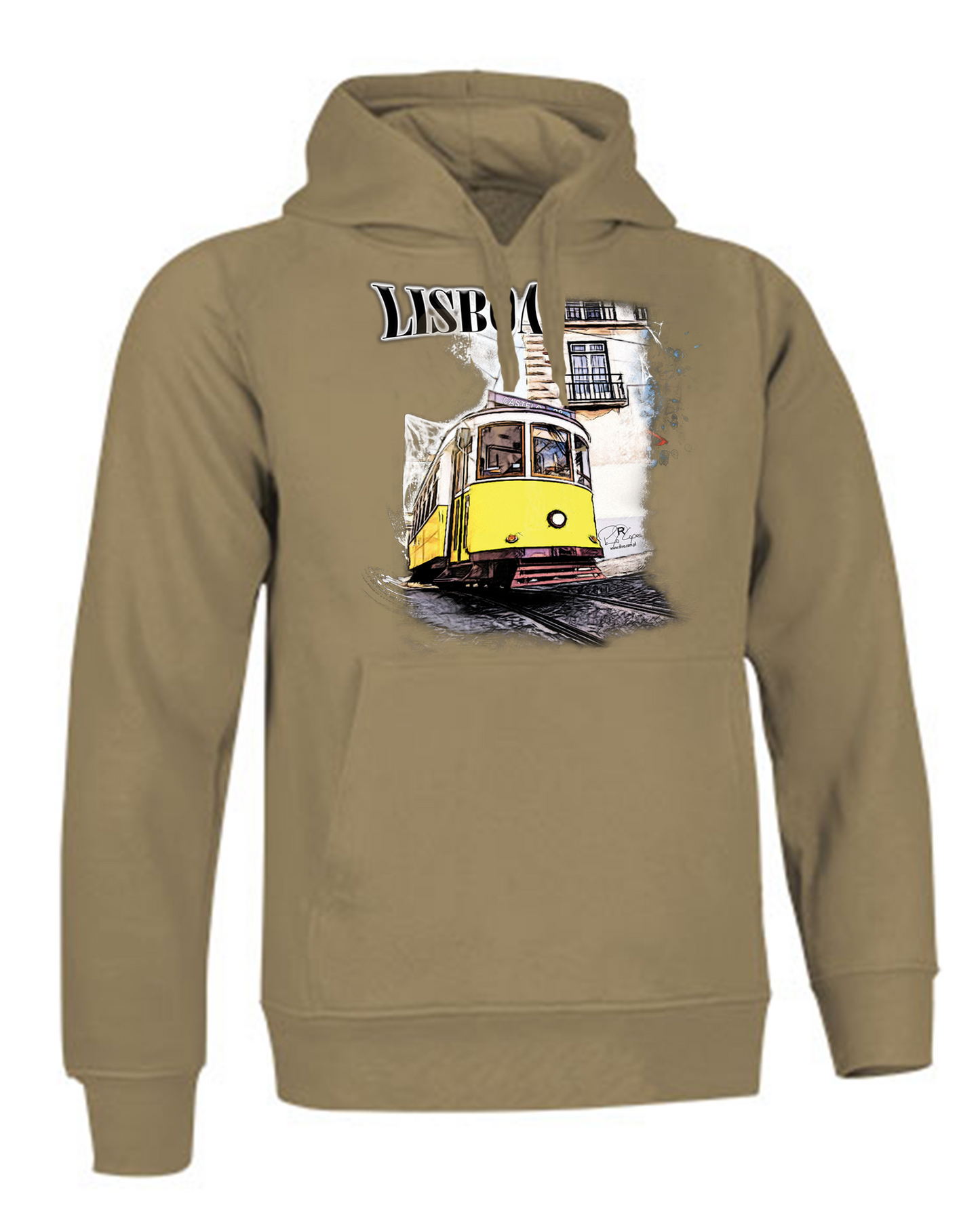 Sweatshirt Valento com Capuz, Crazy Tram