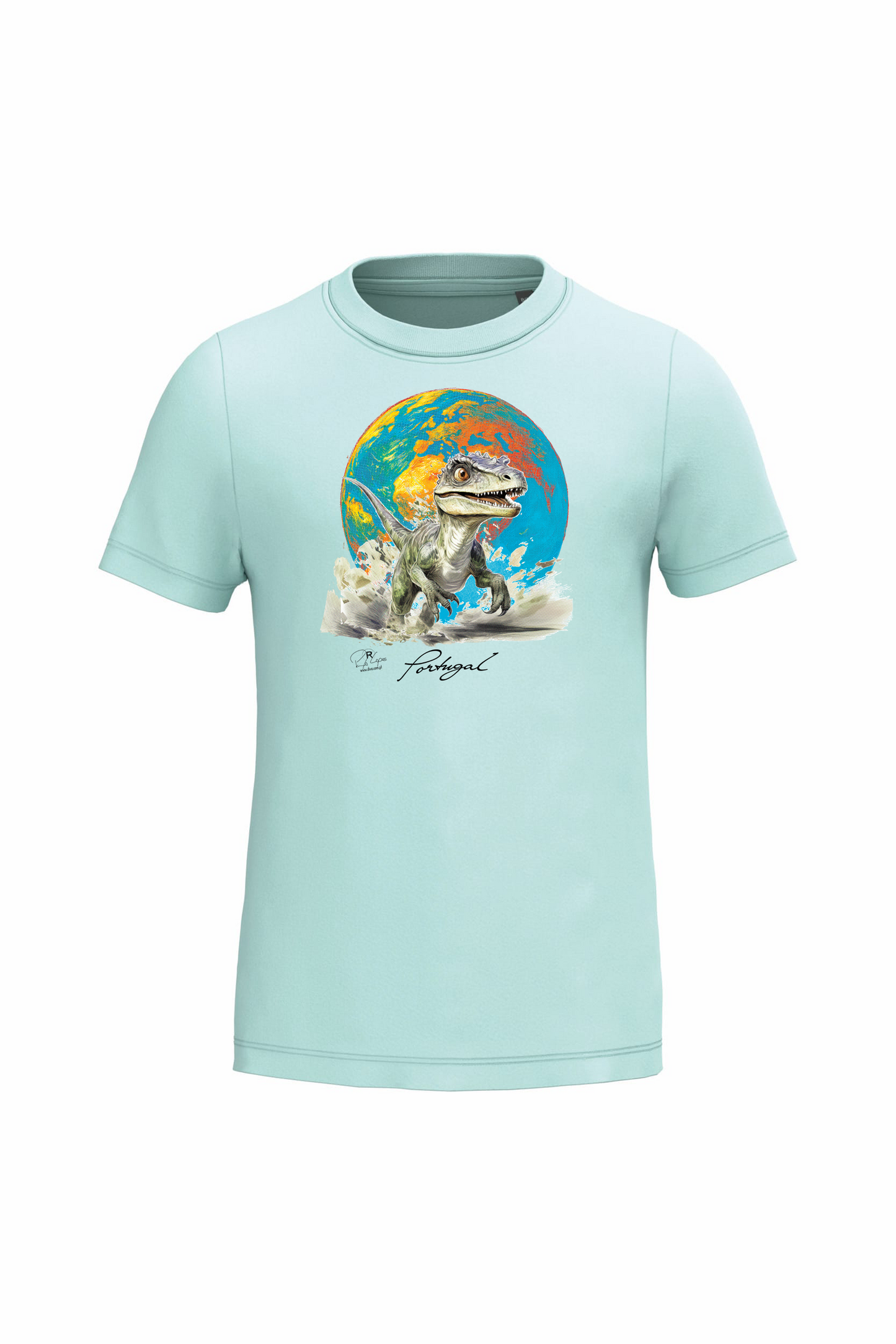 T-shirt de Criança Kariban Dino