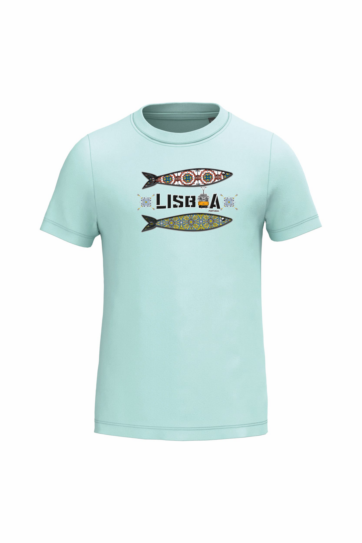 T-shirt de Criança Kariban 2 Sardinhas Lisboa