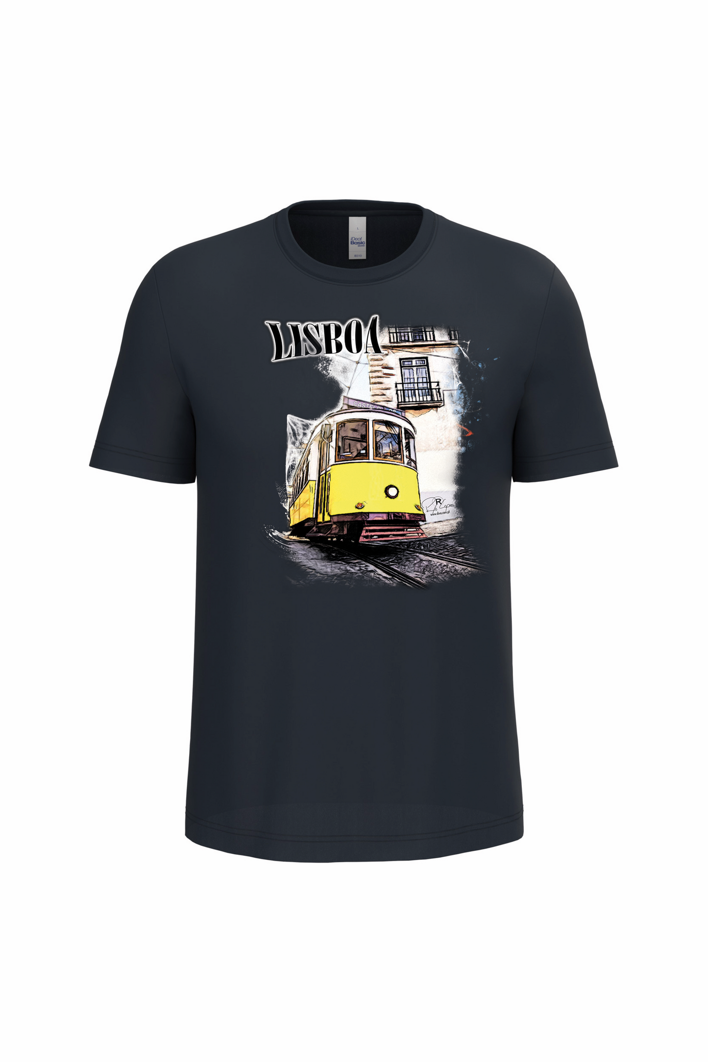 T-Shirt Algodão Ideal Crazy Tram