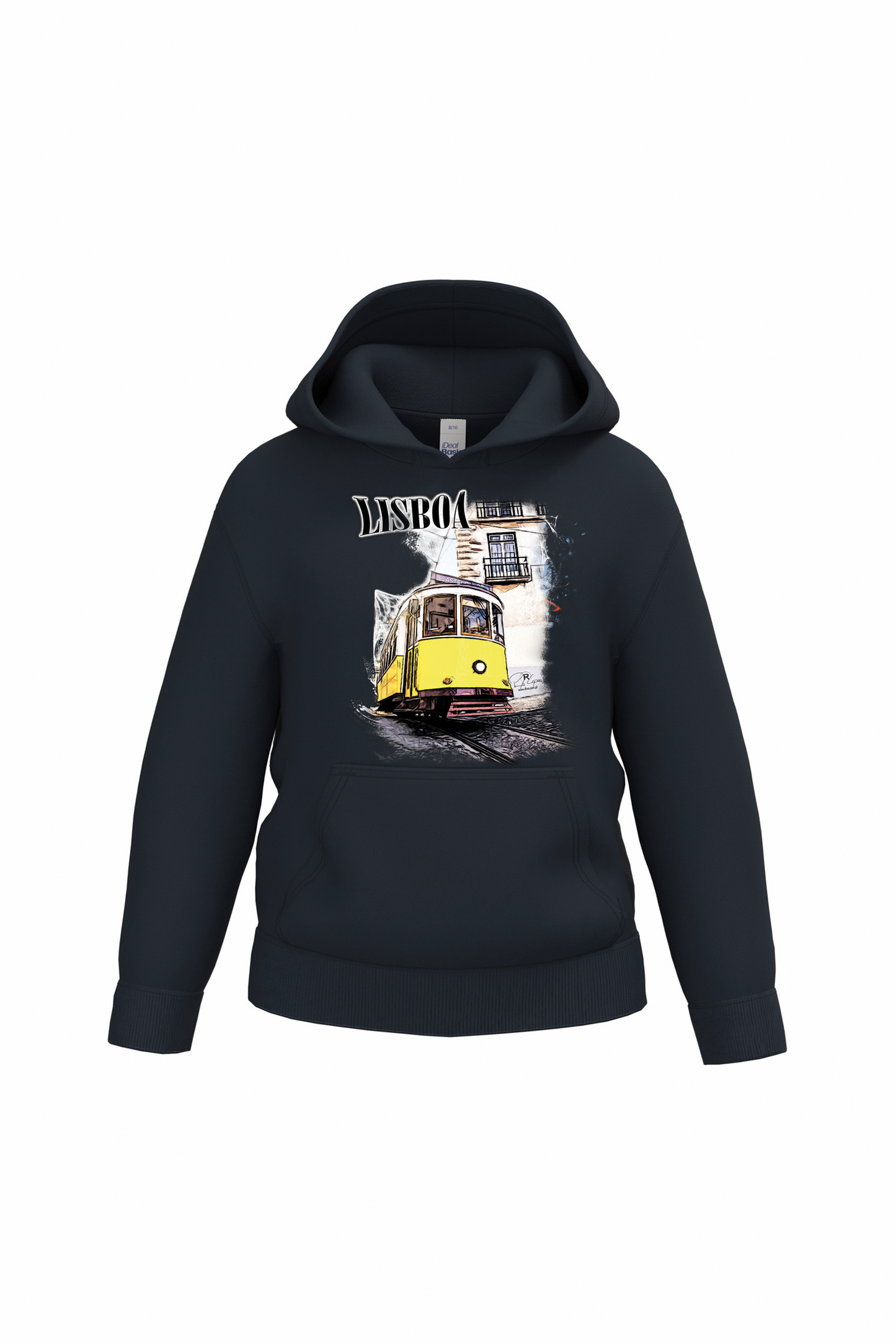 Sweatshirt com capuz Ideal Kids Crazy Tram