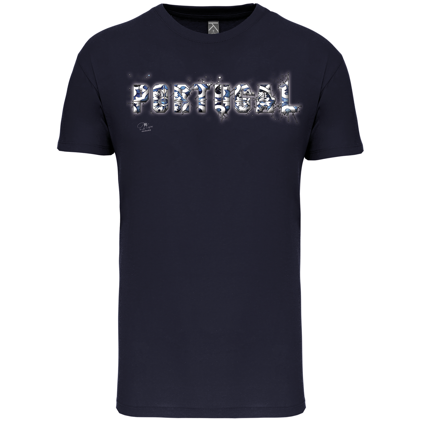 T-Shirt Algodão Biológico Portugal Azulejos