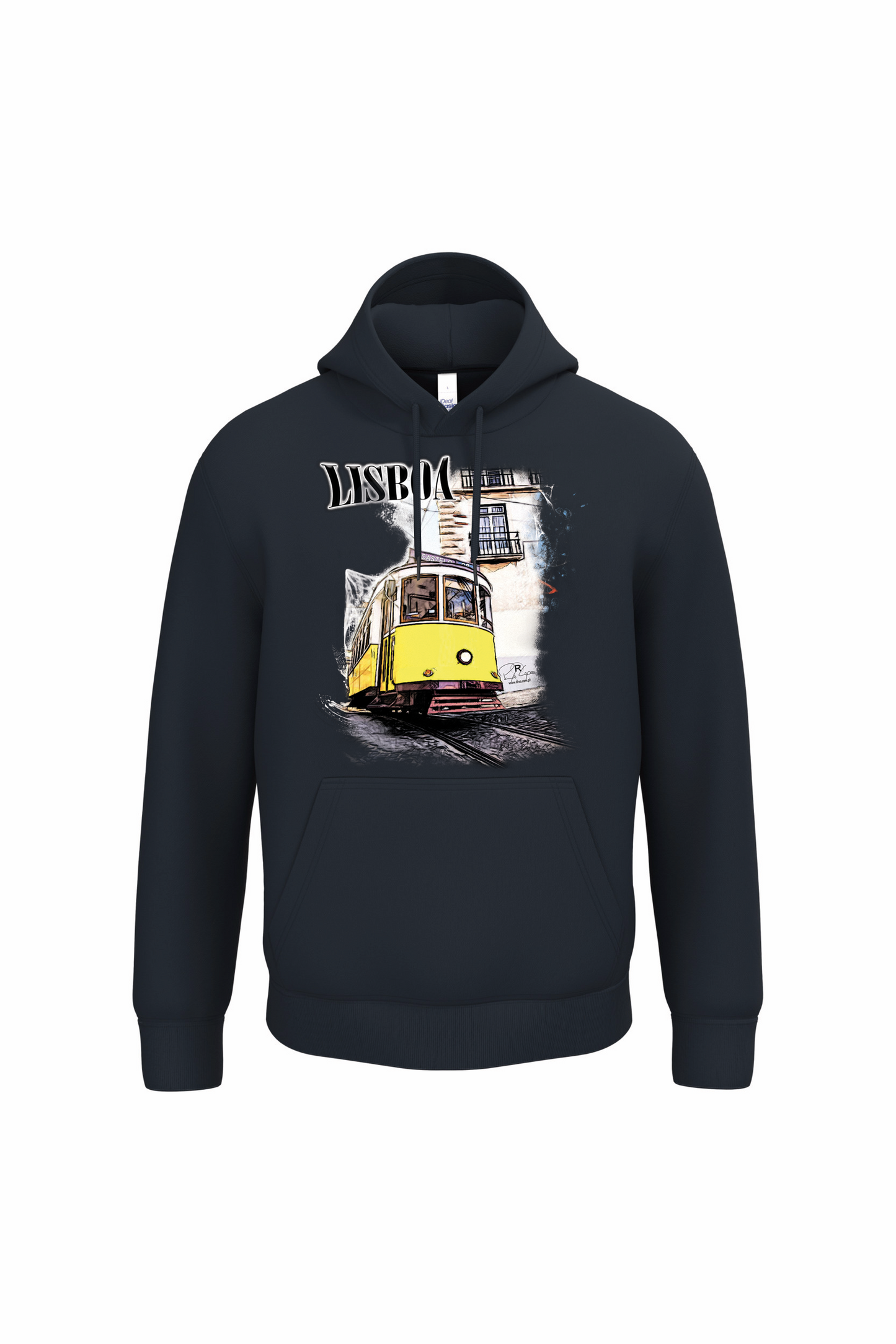 Sweatshirt Ideal com Capuz Crazy Tram