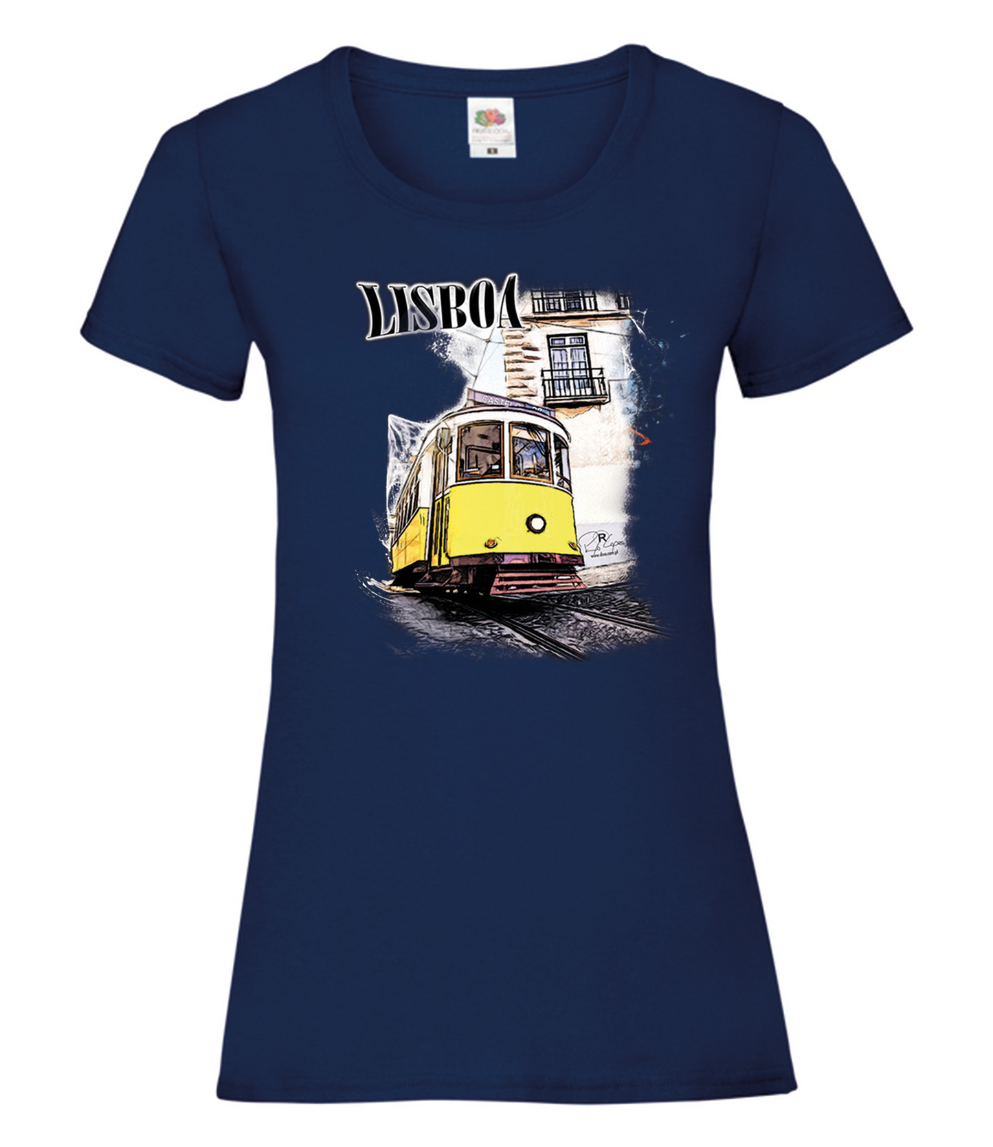 T-shirt Senhora Crazy Tram
