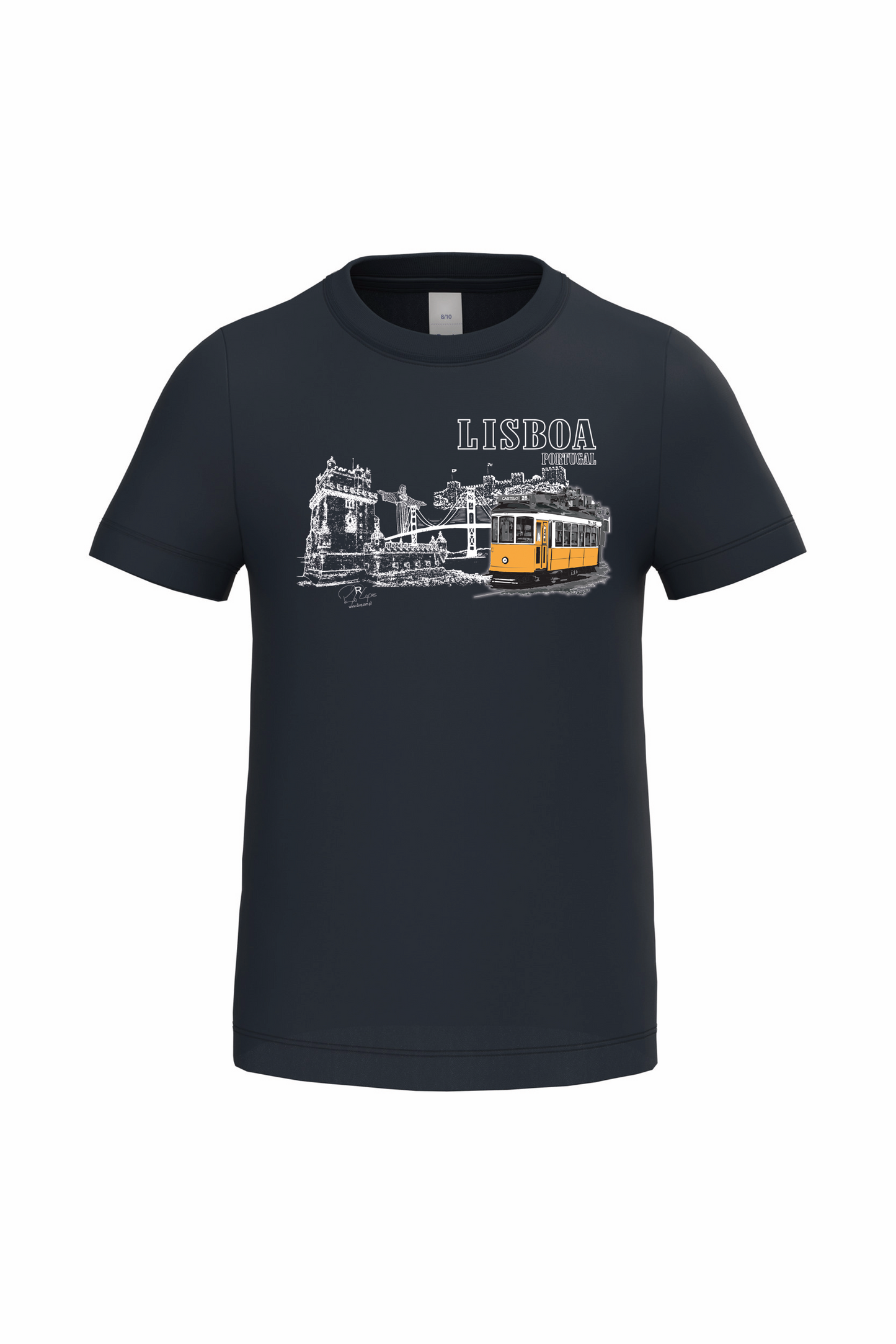 T-shirt Ideal Kids Monumentos Lisboa