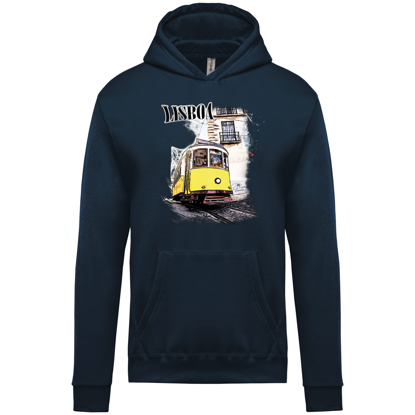 Sweatshirt capuz Kariban Kids Crazy Tram
