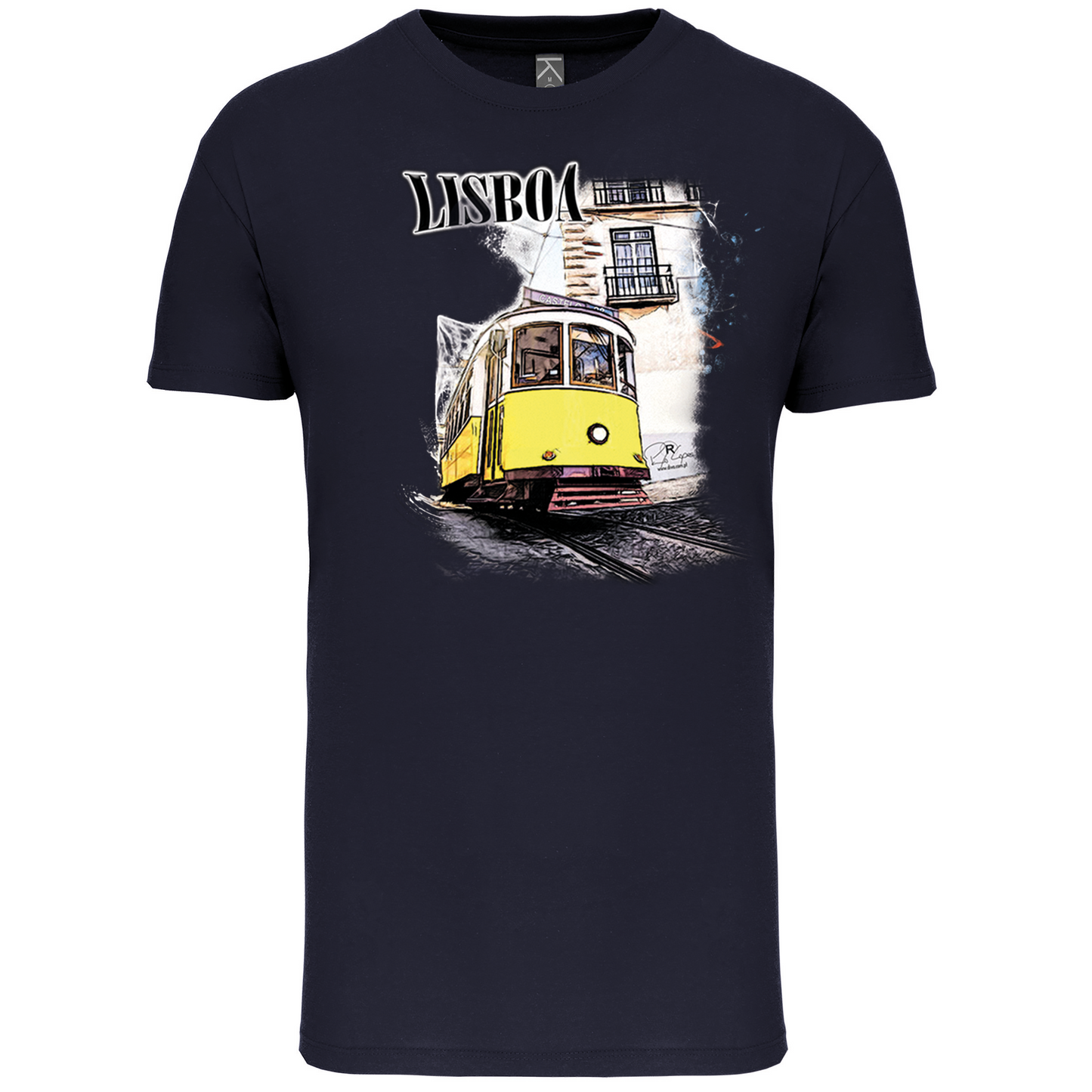 T-Shirt Algodão Biológico Crazy Tram