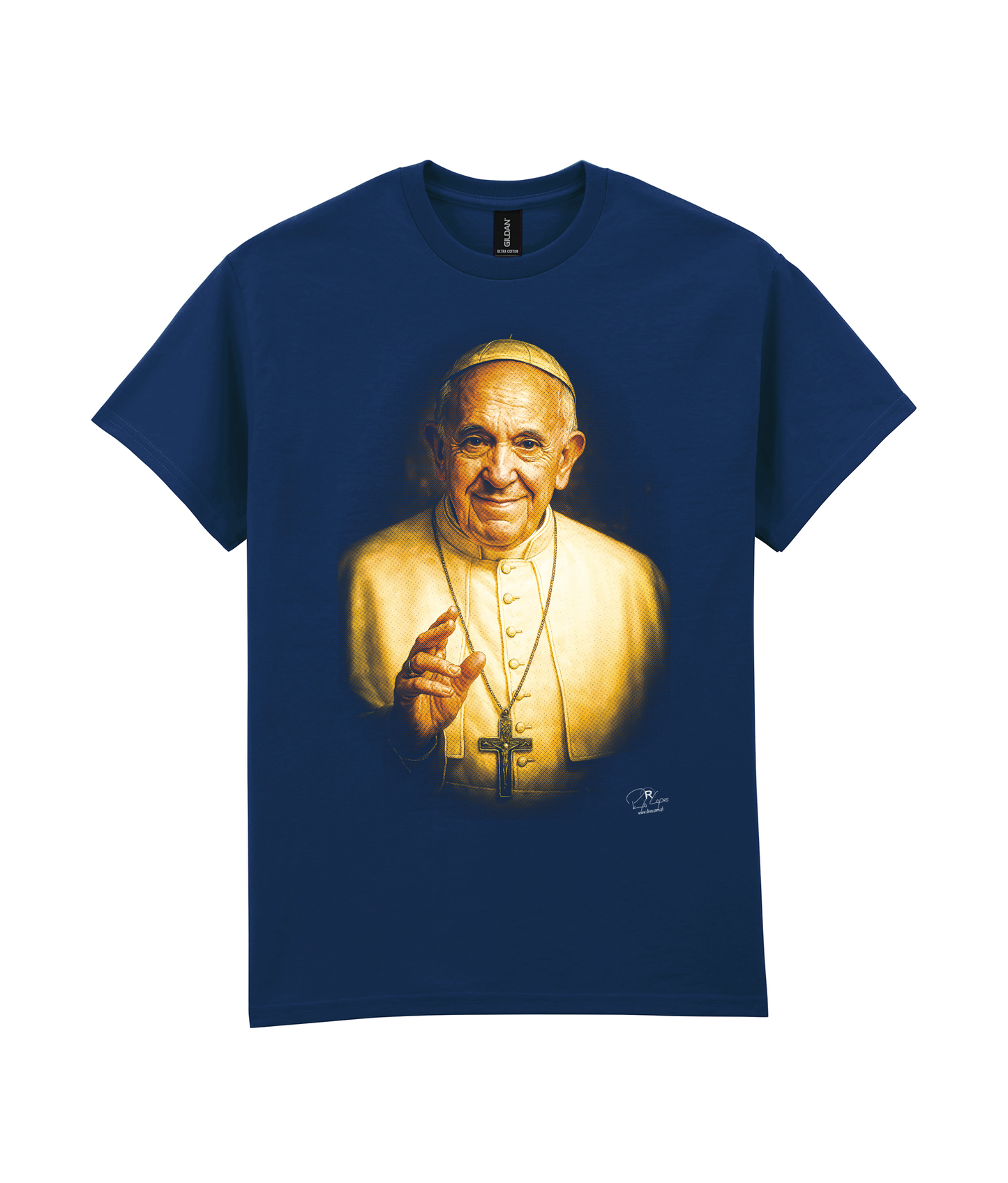 T-shirt Gildan 200g Papa Francisco