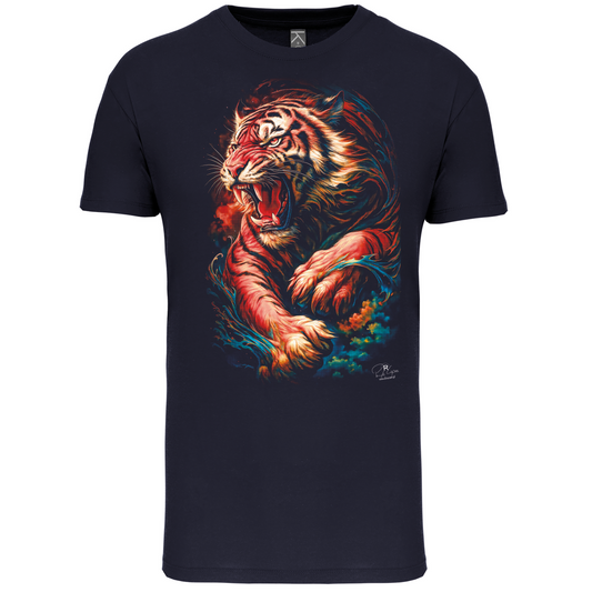 T-Shirt Algodão Biológico Angry Tiger