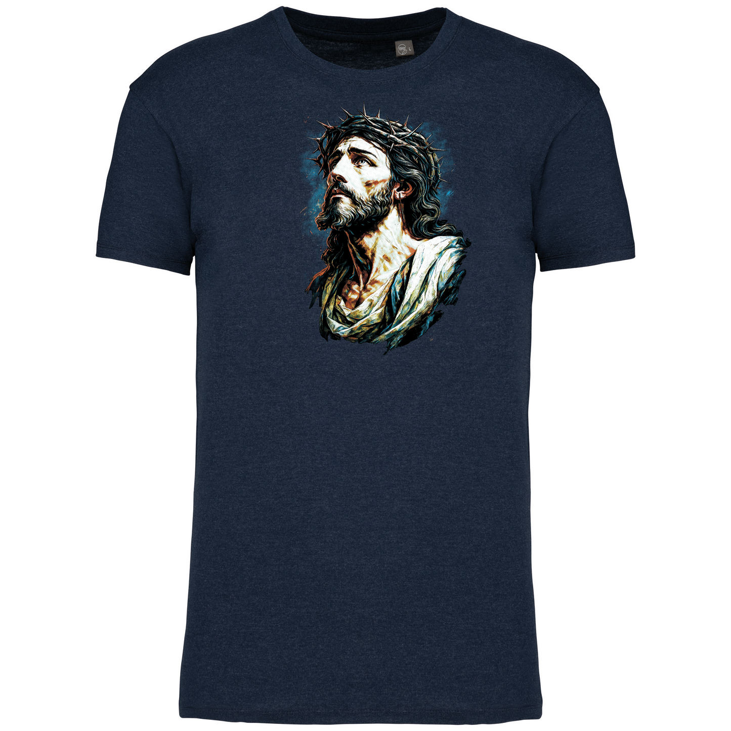 T-Shirt Algodão Biológico Jesus Cristo