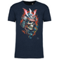 T-Shirt Algodão Biológico Samurai Skull