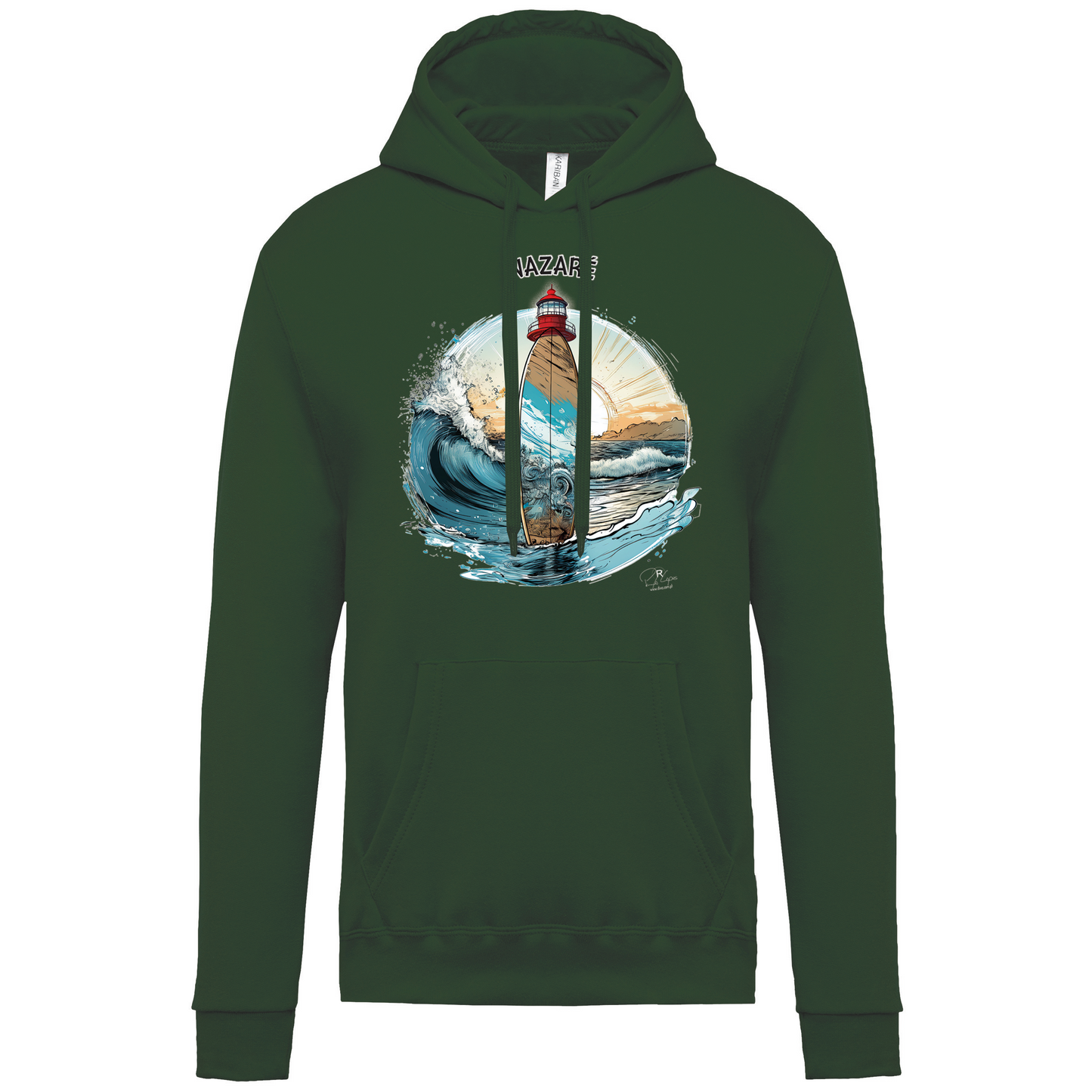 Sweatshirt Kariban com Capuz Sol Nazaré