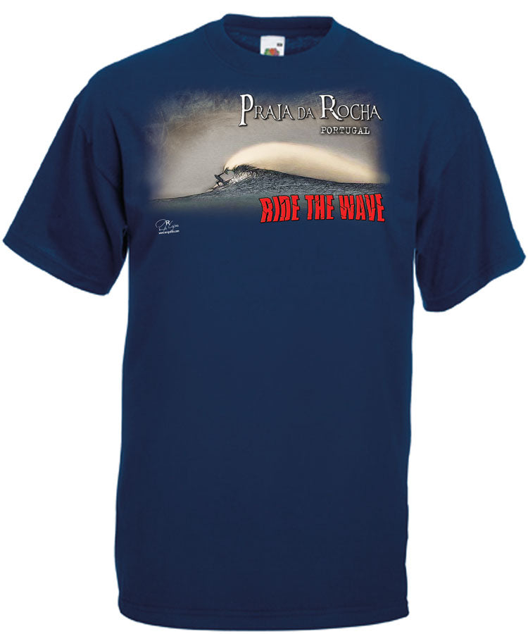 T-shirt Ride the Wave Praia da Rocha