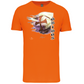 T-Shirt Algodão Biológico Bandeira Templários