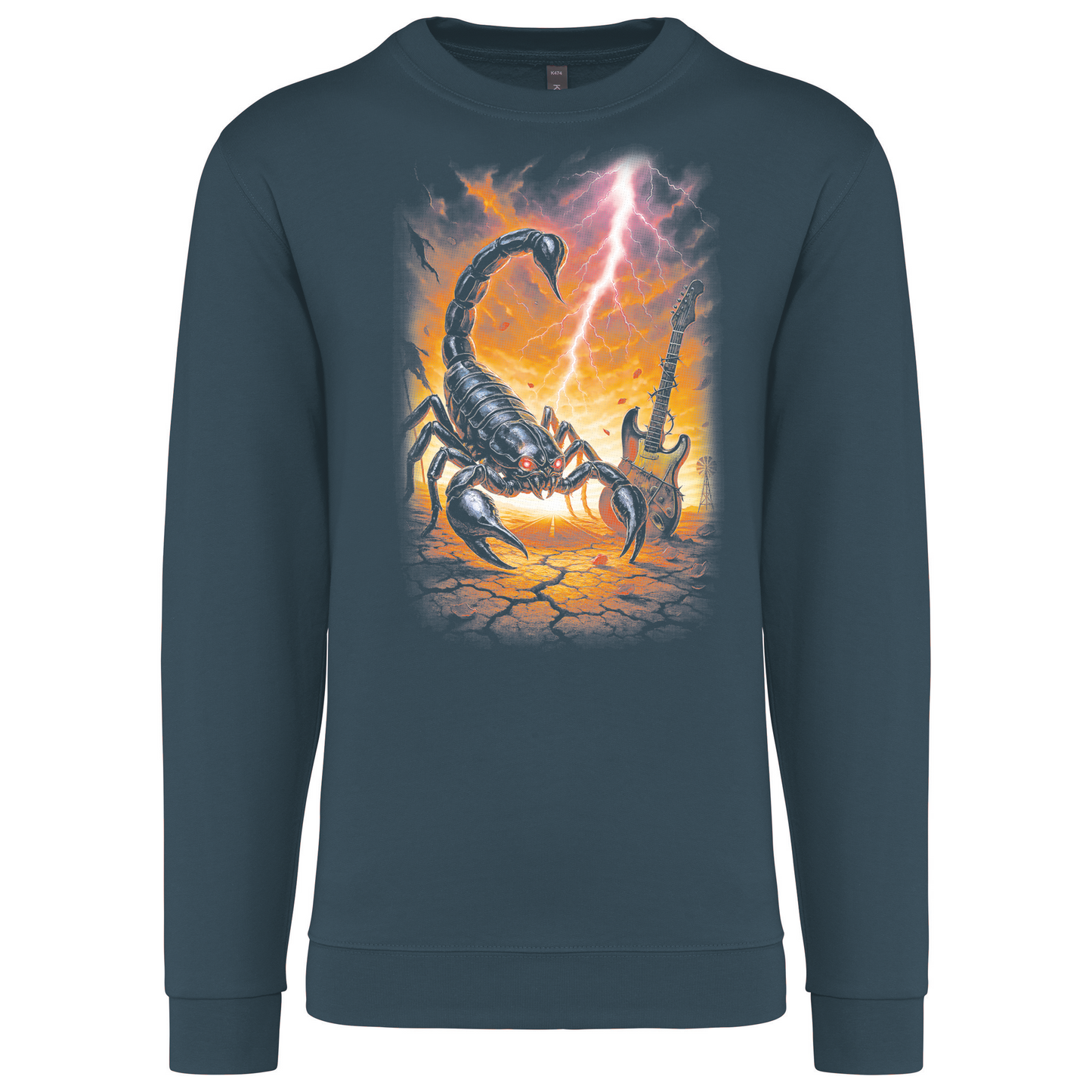 Sweatshirt Kariban sem Capuz Scorpion