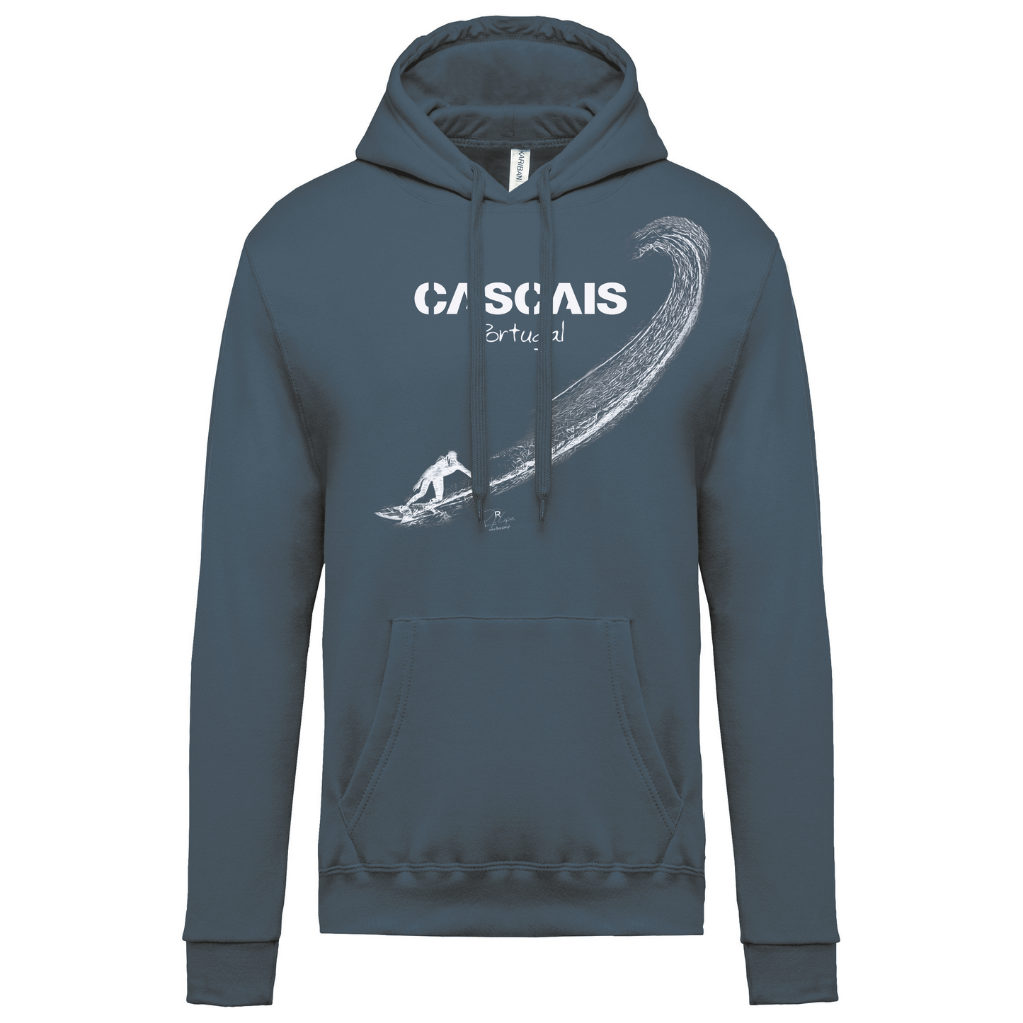 Sweatshirt Kariban com Capuz Surf Cascais