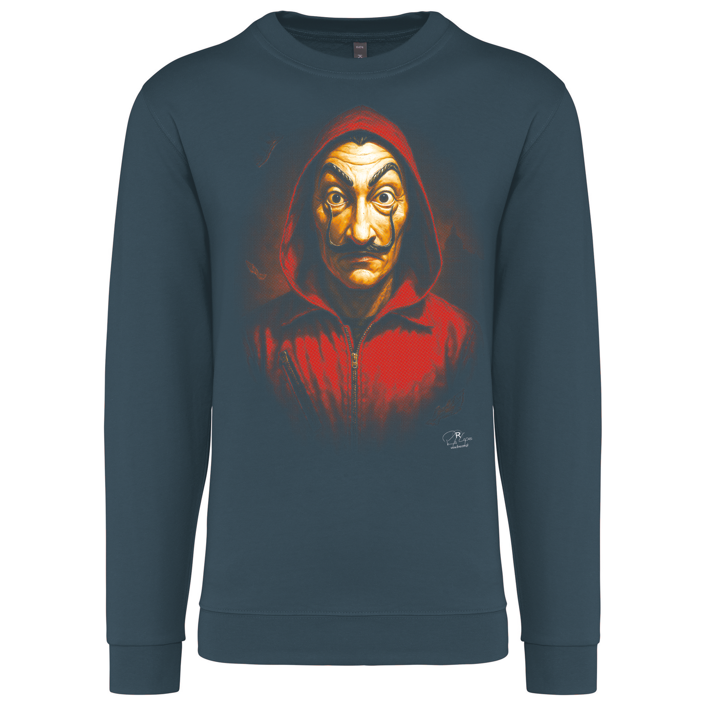 Sweatshirt Kariban sem Capuz Revolution Mask
