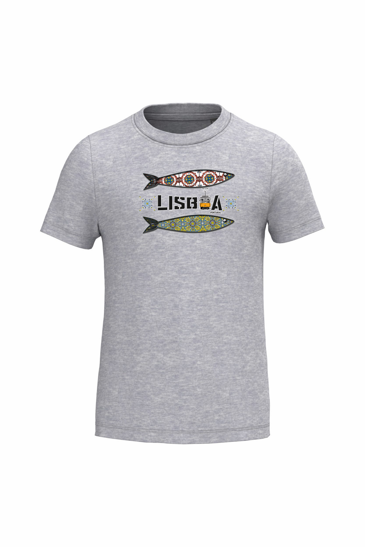 T-shirt de Criança Kariban 2 Sardinhas Lisboa
