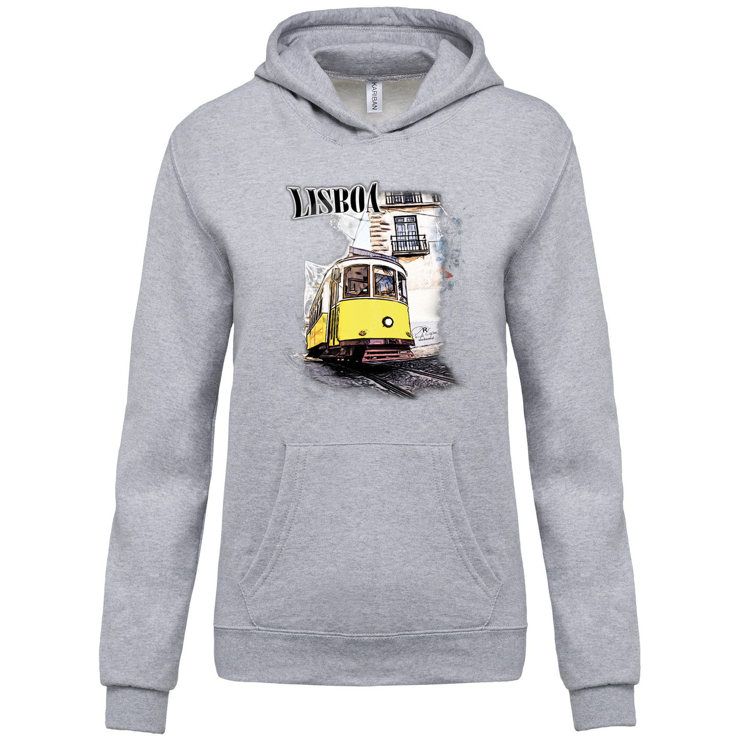 Sweatshirt capuz Kariban Kids Crazy Tram