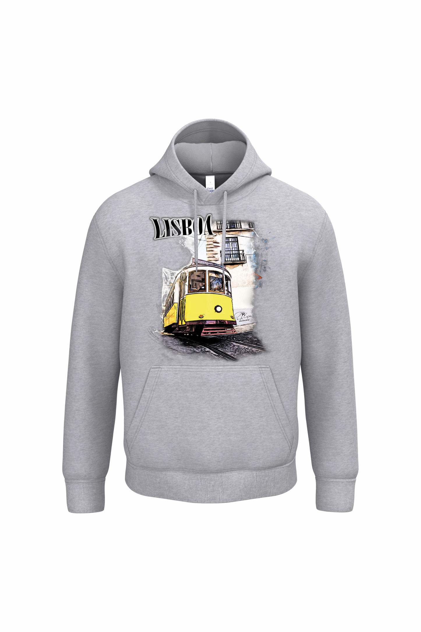 Sweatshirt Ideal com Capuz Crazy Tram