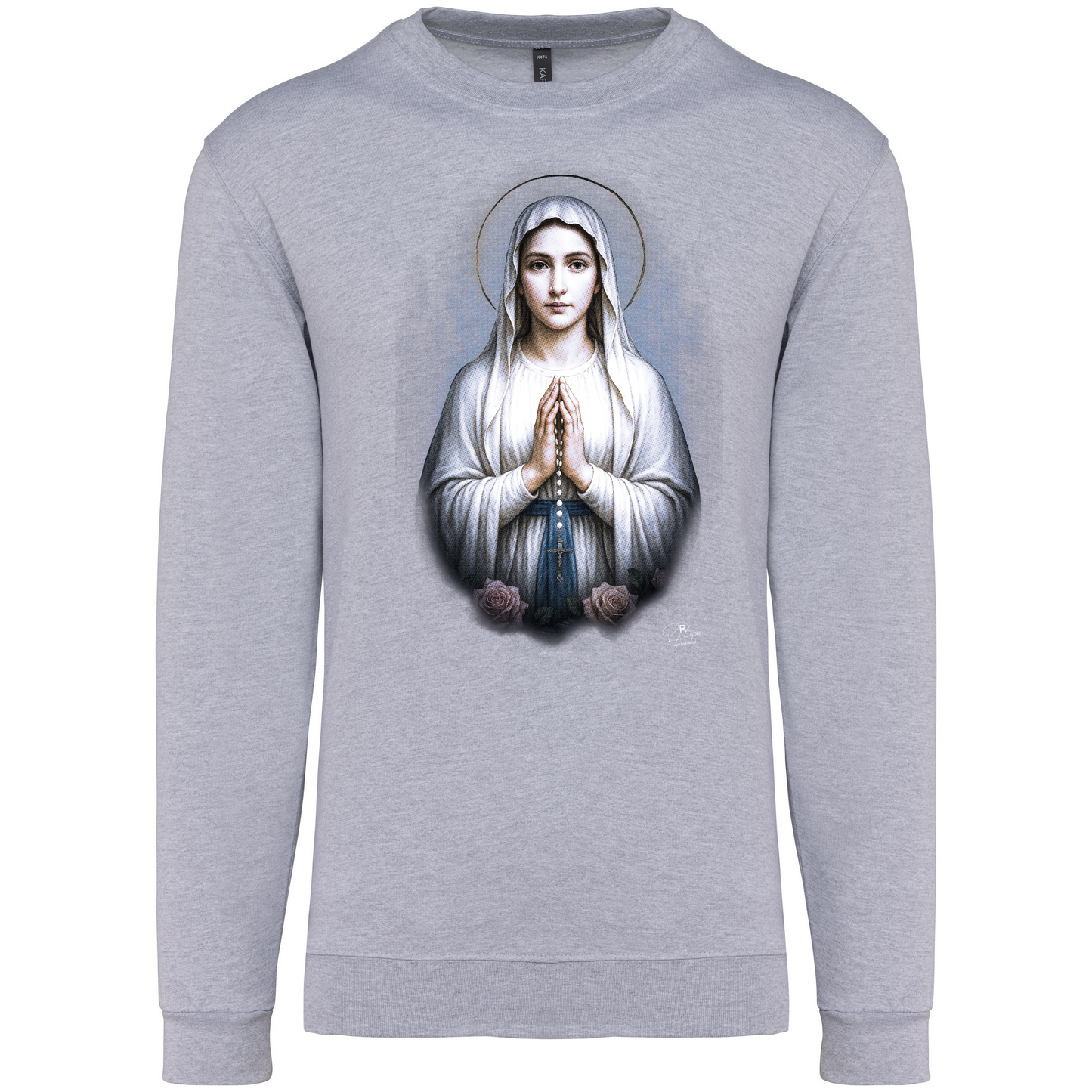 Sweatshirt Kariban sem Capuz Virgem
