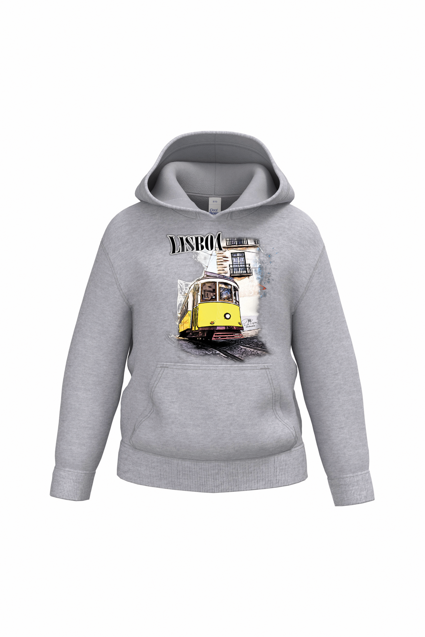 Sweatshirt com capuz Ideal Kids Crazy Tram