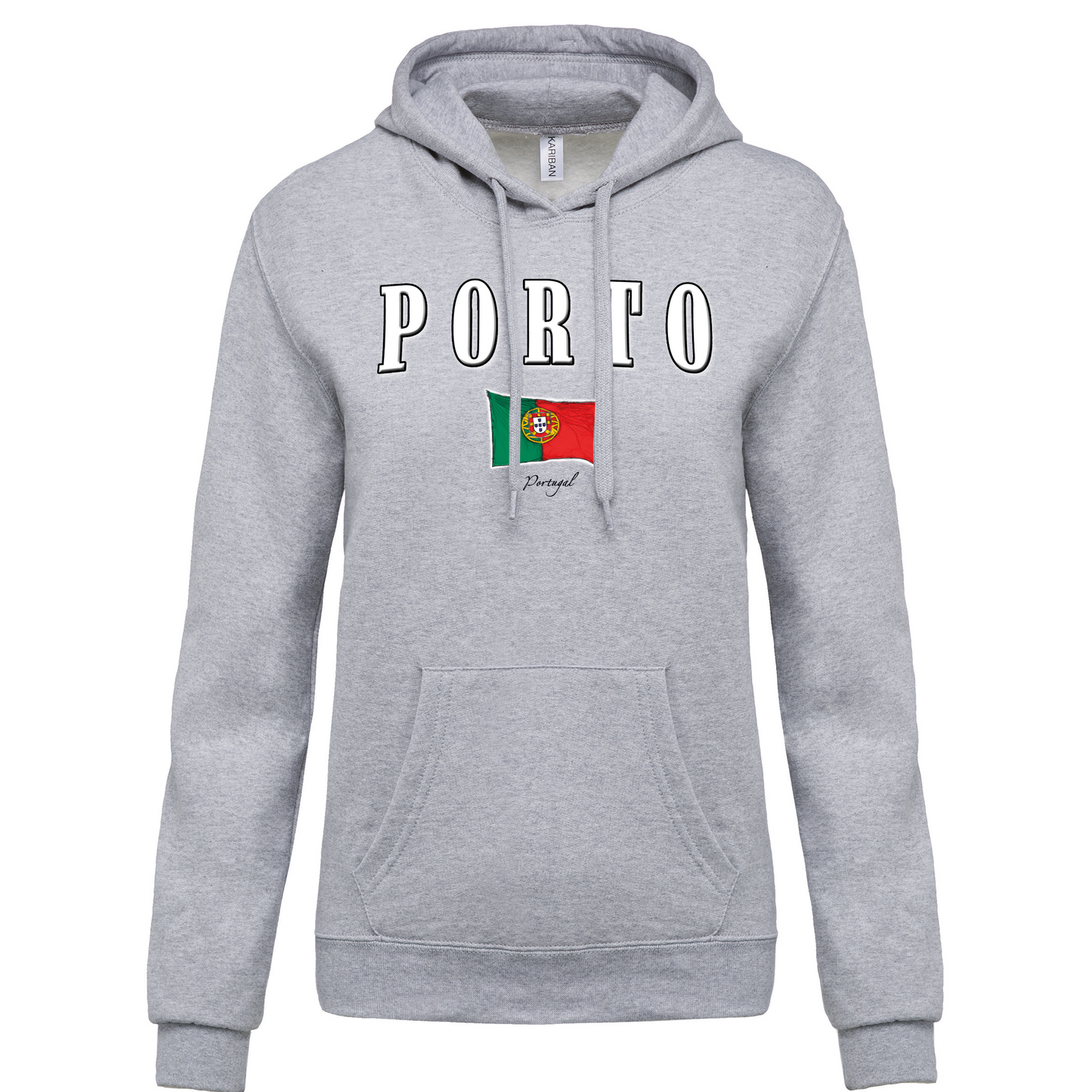 Sweatshirt Kariban com Capuz Porto
