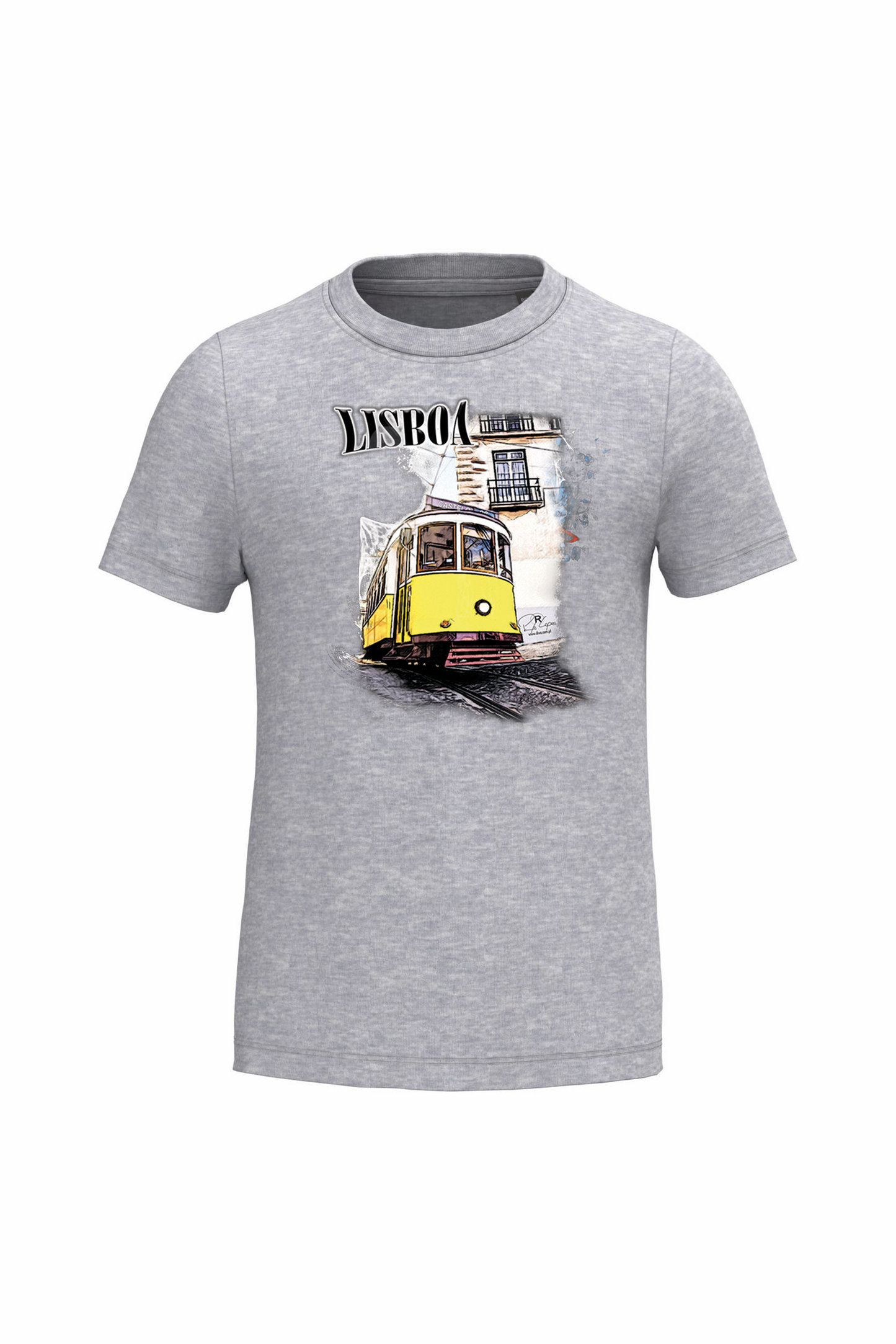 T-shirt de Criança Kariban Crazy Tram