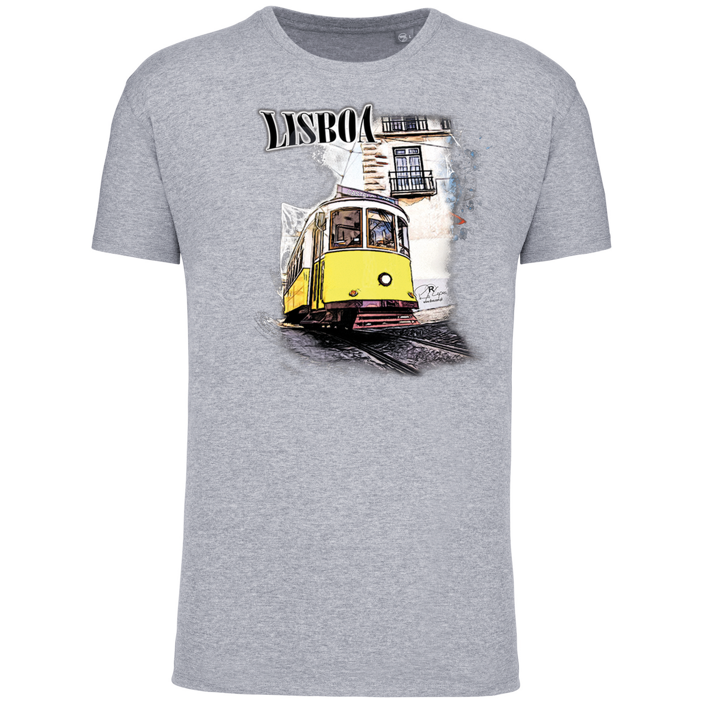 T-Shirt Algodão Biológico Crazy Tram