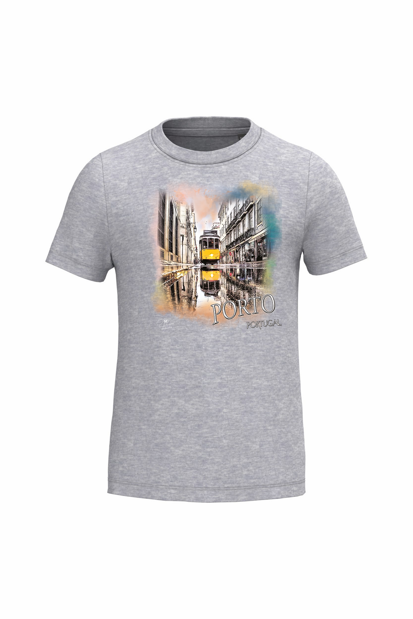 T-shirt de Criança Kariban Espelho lp