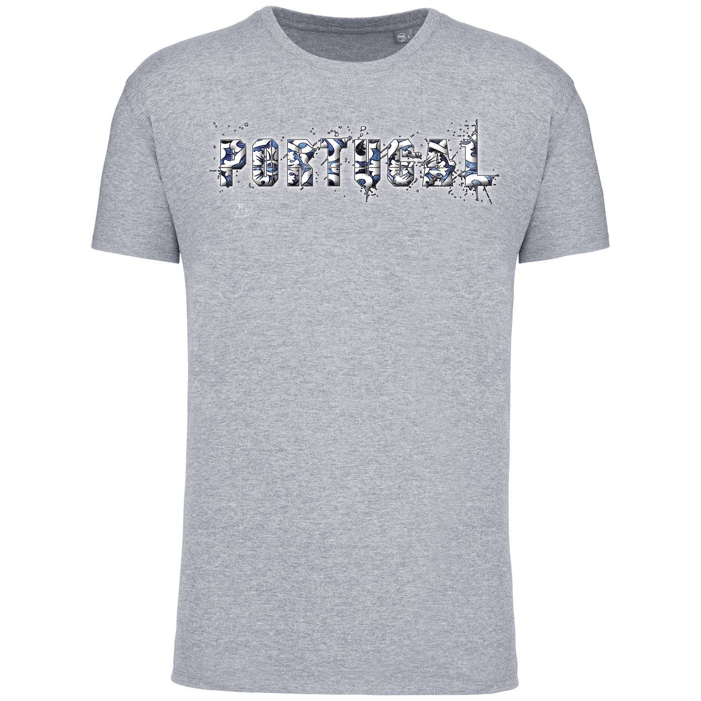 T-Shirt Algodão Biológico Portugal Azulejos