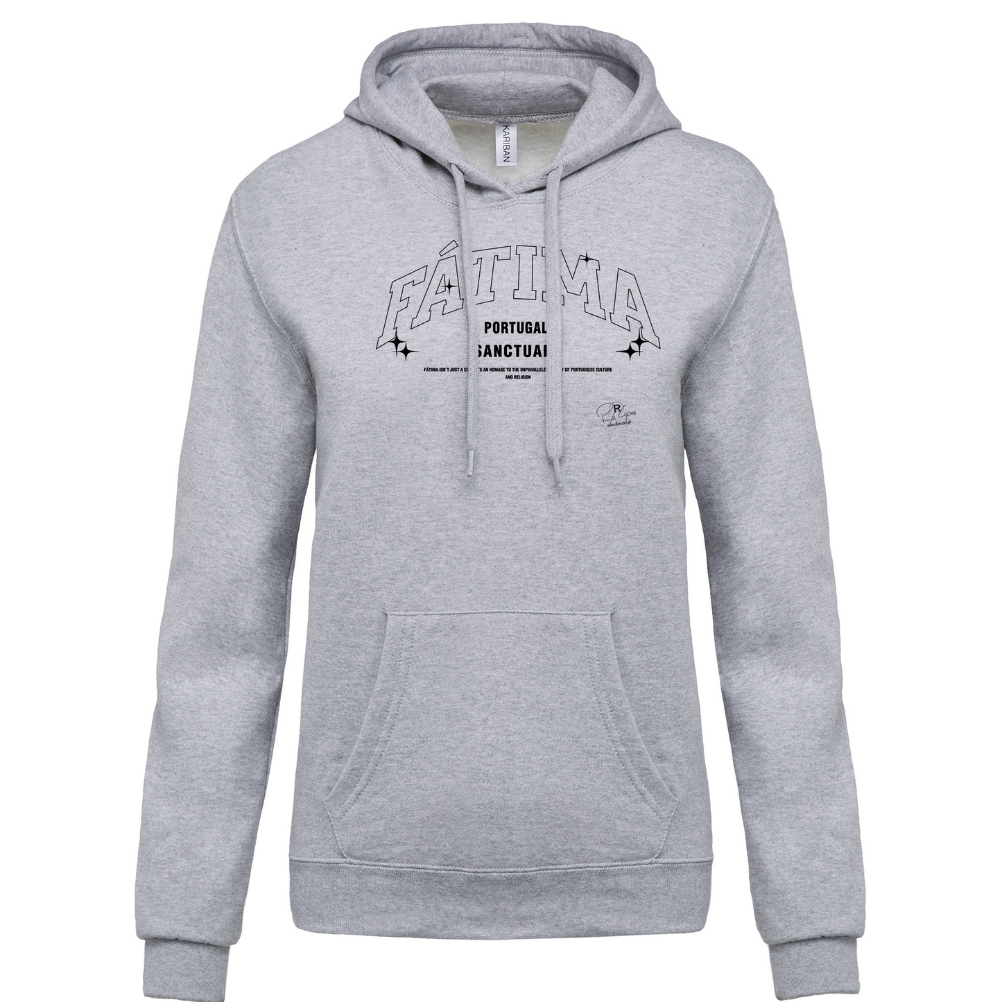 Sweatshirt Kariban com Capuz Chsarming Fátima