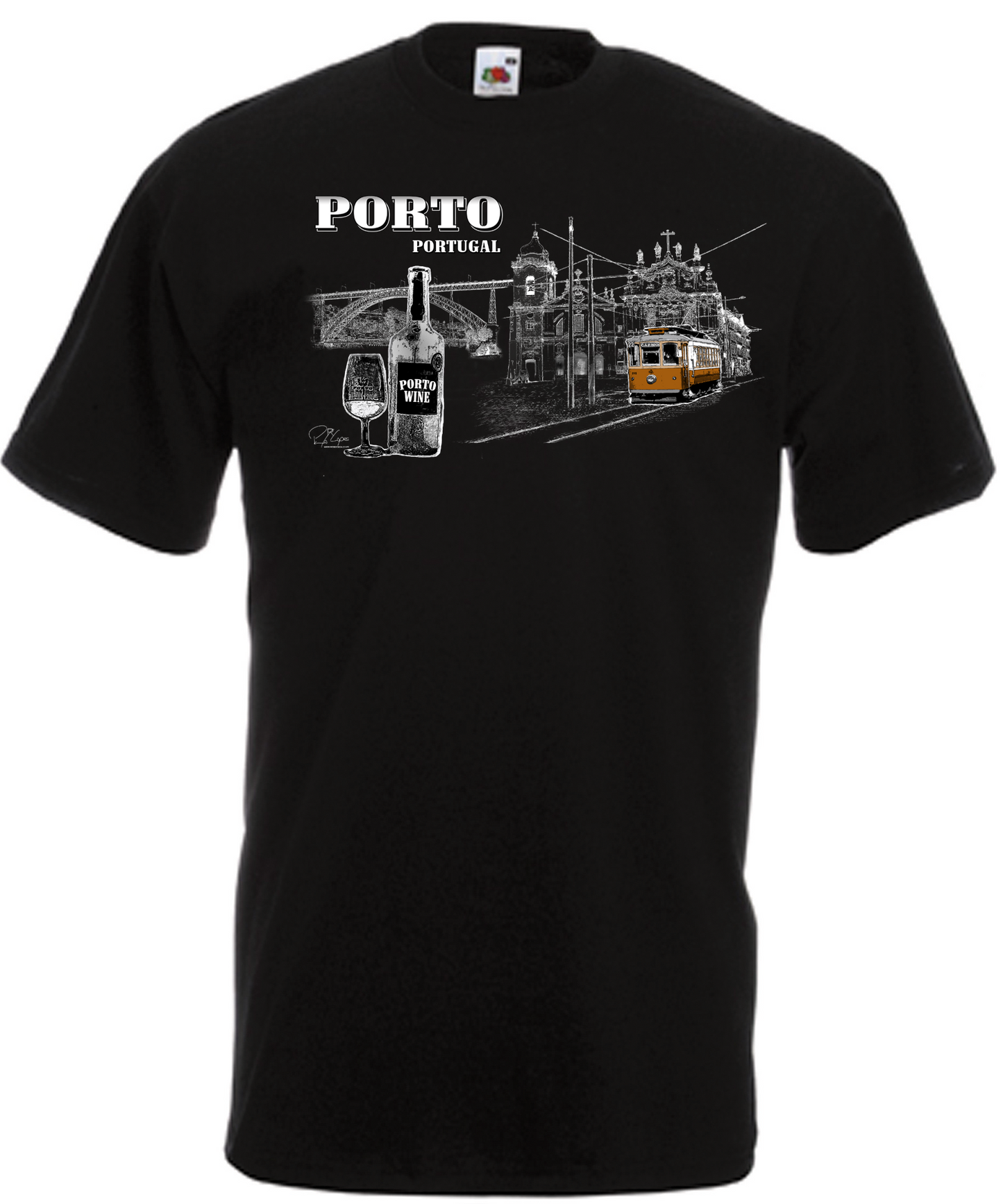 T-shirt Monumentos Porto