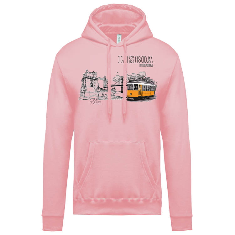 Sweatshirt Kariban com Capuz Monumentos Lx