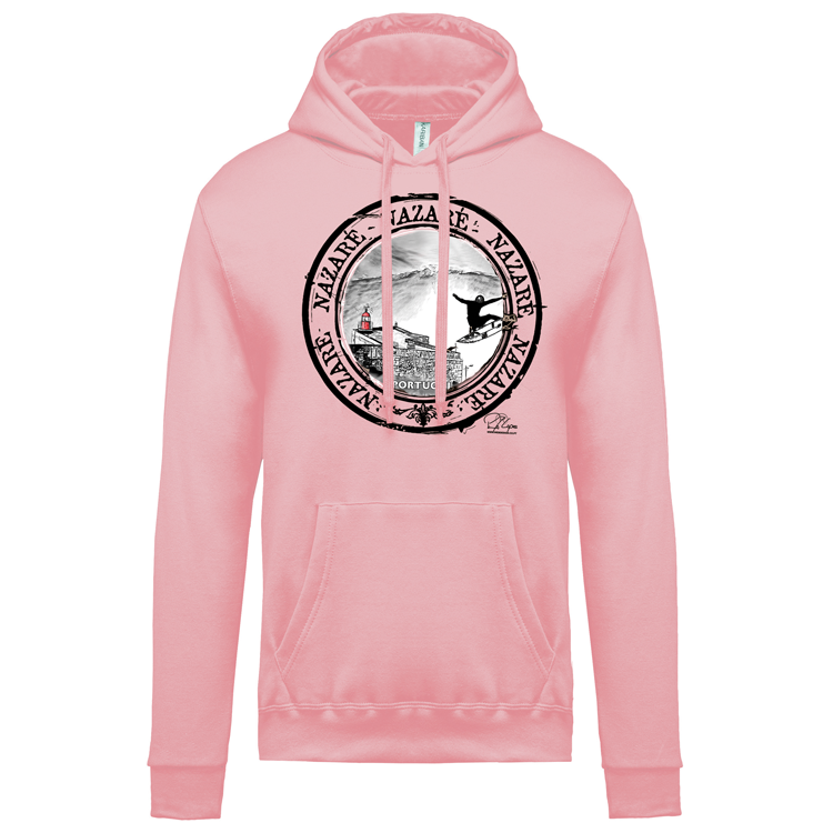 Sweatshirt Kariban com Capuz Selo Nazaré