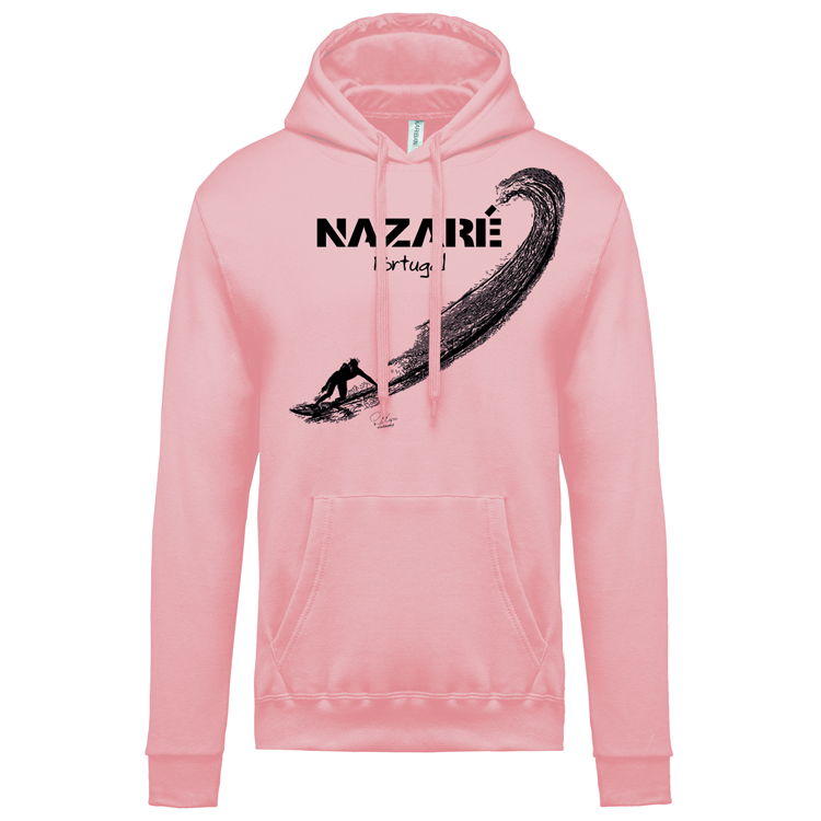 Sweatshirt Kariban com Capuz Surf Nazaré