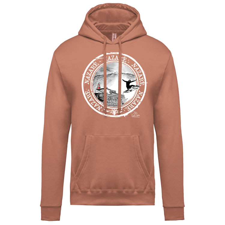 Sweatshirt Kariban com Capuz Selo Nazaré