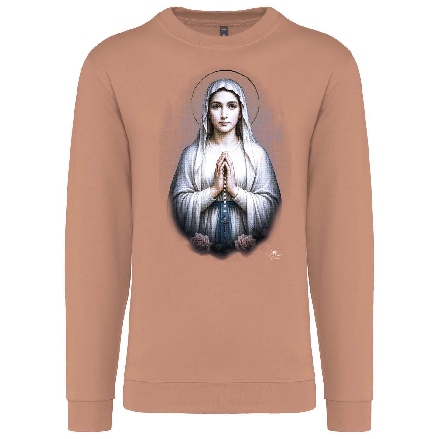 Sweatshirt Kariban sem Capuz Virgem
