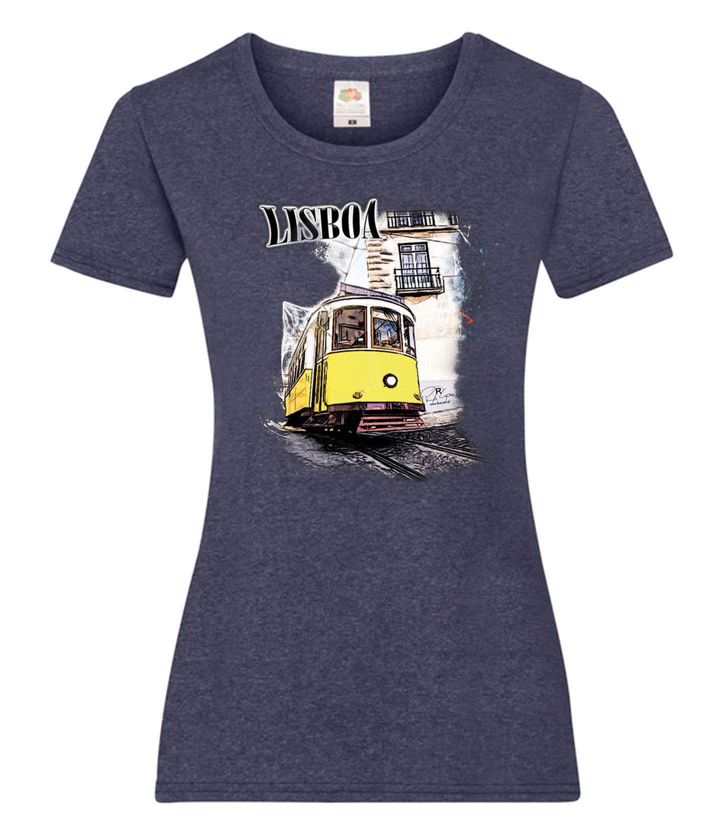 T-shirt Senhora Crazy Tram