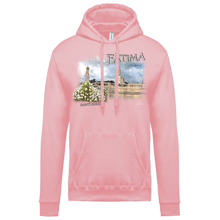 Sweatshirt Kariban com Capuz Santuário de Fátima