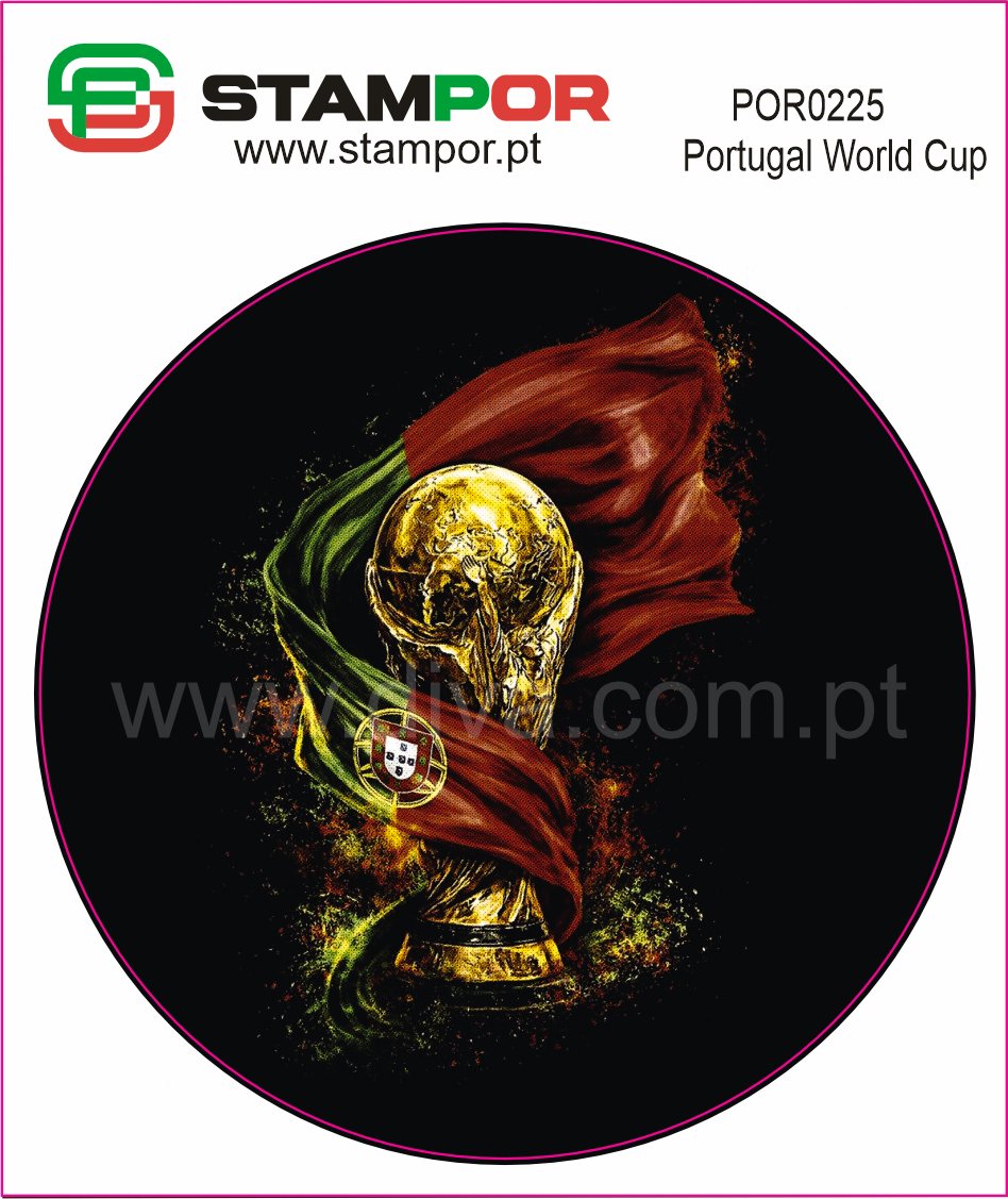 Sticker Portugal World Cup