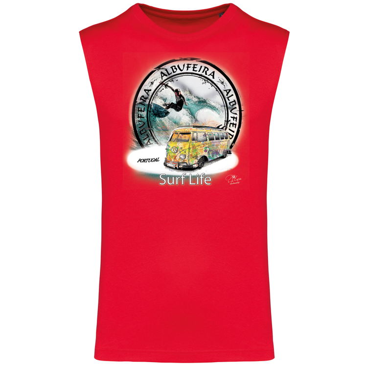 T-shirt Alças Surf Life Albufeira