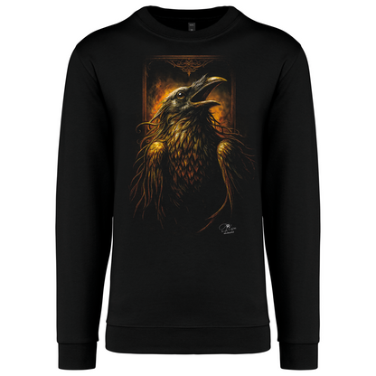 Sweatshirt Kariban sem Capuz Crow